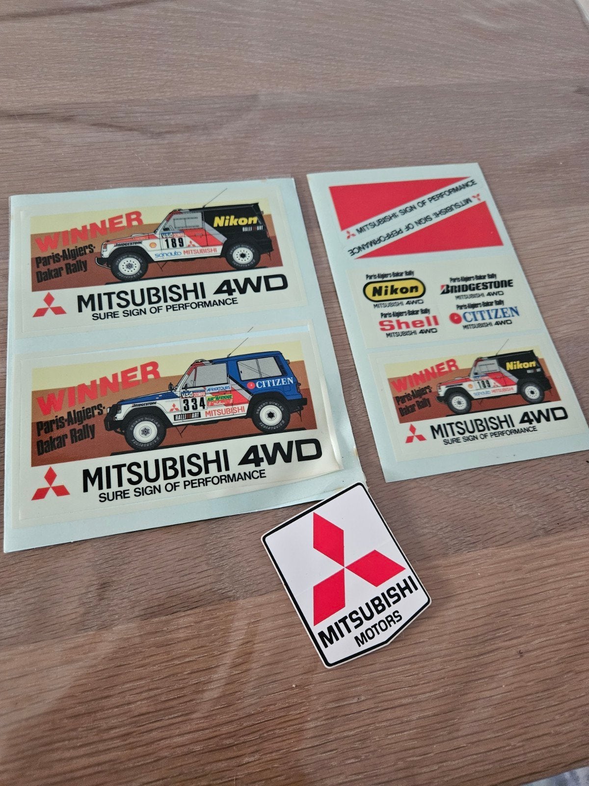 Mitsubishi Auto stickers, Ophalen of Verzenden