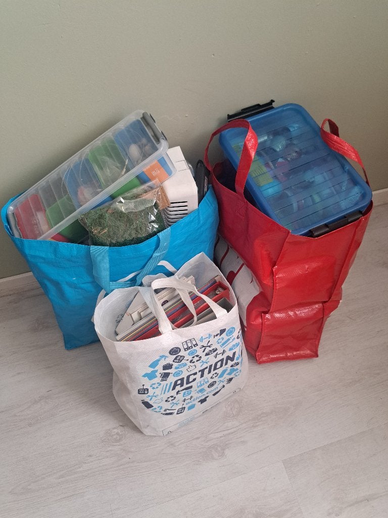 Groot hobby pakket, Hobby en Vrije tijd, Knutselen, Ophalen