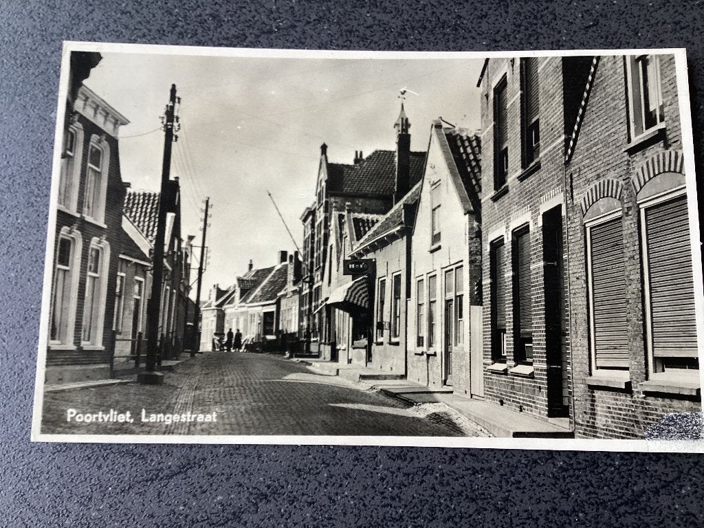 Poortvliet, Verzamelen, Ansichtkaarten | Nederland, Verzenden, 1940 tot 1960, Ongelopen, Zeeland