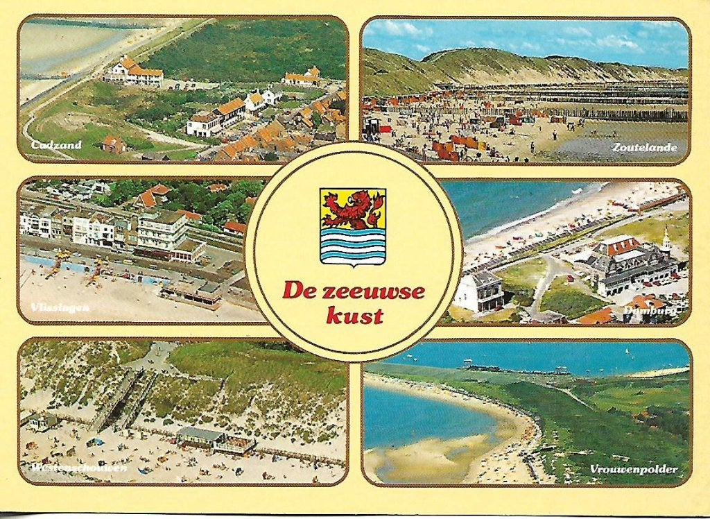 Zeeland- -6-luik., Ophalen of Verzenden, 1980 tot heden, Gelopen, Zeeland