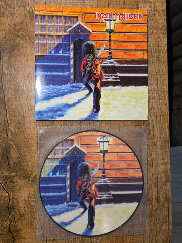 Iron Maiden PD 10" - Live at Hammersmith Odeon, Picture disc, Ophalen of Verzenden, Zo goed als nieuw, 12 inch