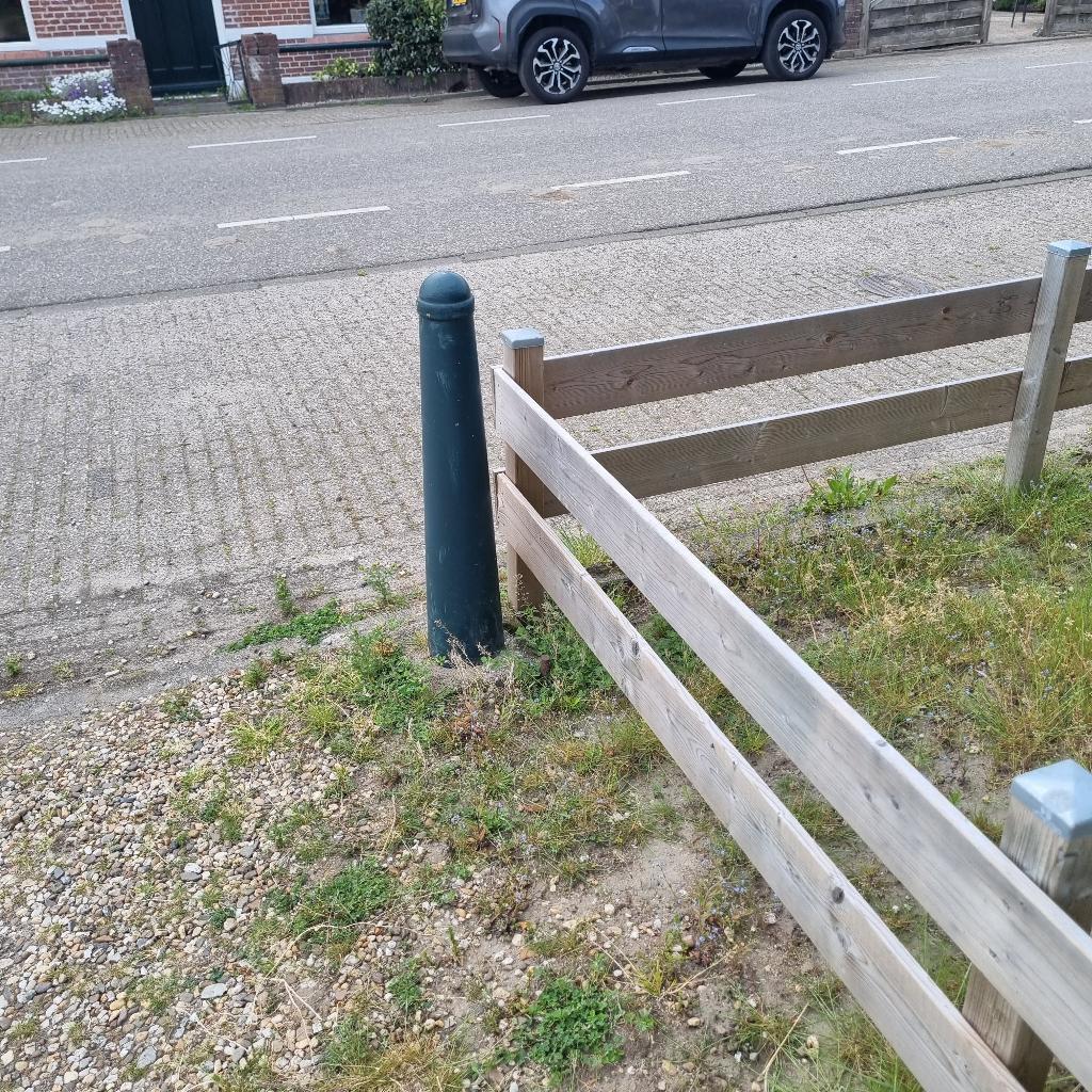 Amsterdammertjes, Tuin en Terras, Palen, Balken en Planken, Ophalen of Verzenden, Gebruikt, Minder dan 180 cm, Palen