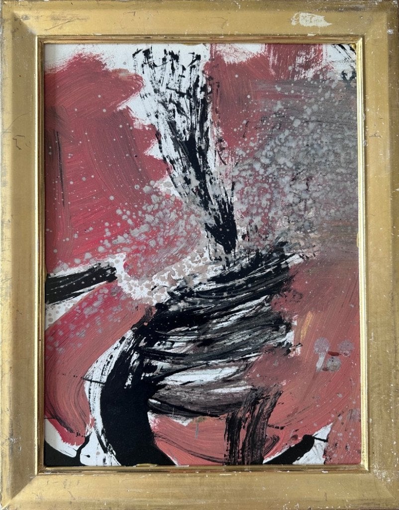 Peter Klashorst schilderij op board, Ophalen