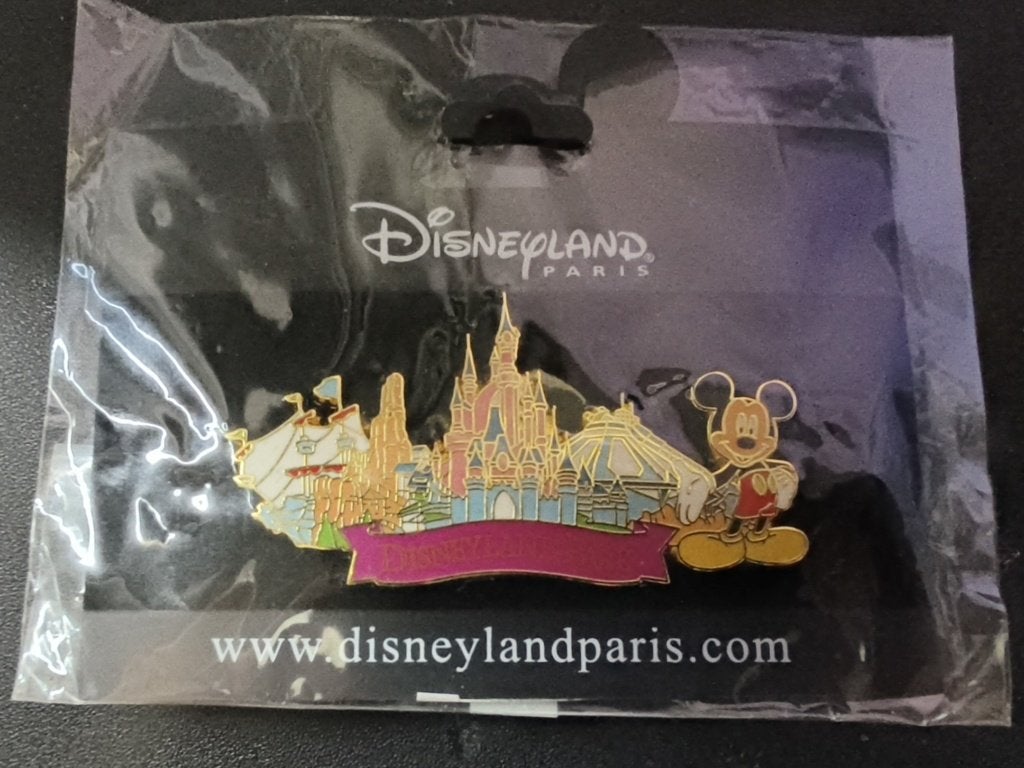 Te koop Mickey Mouse pin uit Disneyland Parijs, Ophalen of Verzenden, Mickey Mouse, Nieuw, Overige typen