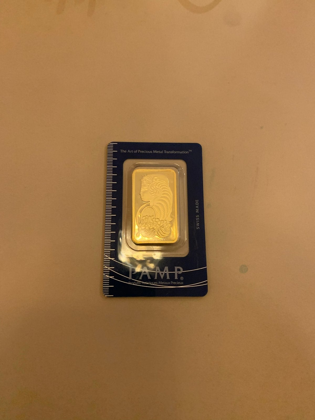 PAMP Suisse Fortuna Goudbaar - 31.1, Ophalen, Goud