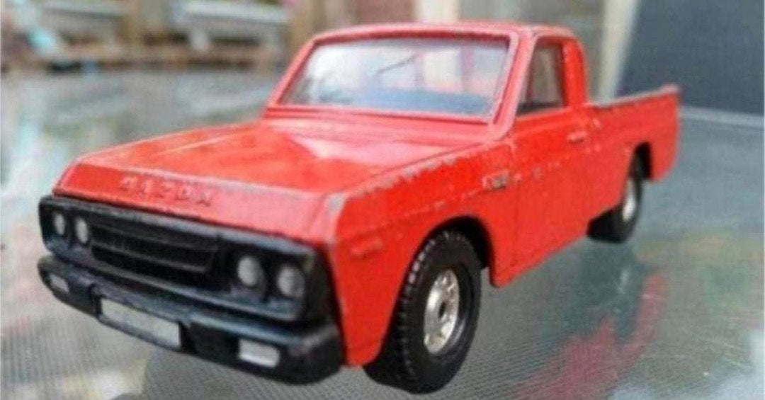 Corgi Toys Mazda B1600 Pickup – jaren 70, Hobby en Vrije tijd, Modelauto's | 1:24, Ophalen of Verzenden, Gebruikt, Auto, Overige merken