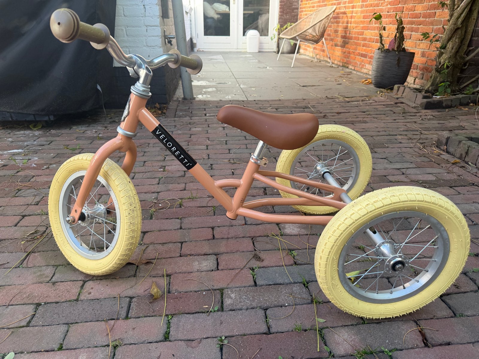 Veloretti Tricycle Blazing Salmon - Zo goed als nieuw, Ophalen of Verzenden, Zo goed als nieuw, Velgrem