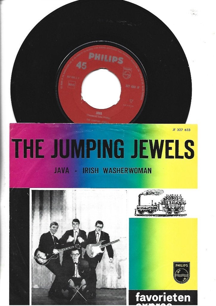 THE JUMPING JEWELS 7" JAVA 1964, 7 inch, Ophalen of Verzenden, Pop, Overige typen