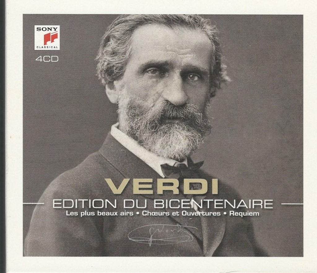 Verdi - Edition Du Bicentenaire = 4 cd BOX = 17,99, Cd's en Dvd's, Cd's | Klassiek, Ophalen of Verzenden, Classicisme, Zo goed als nieuw