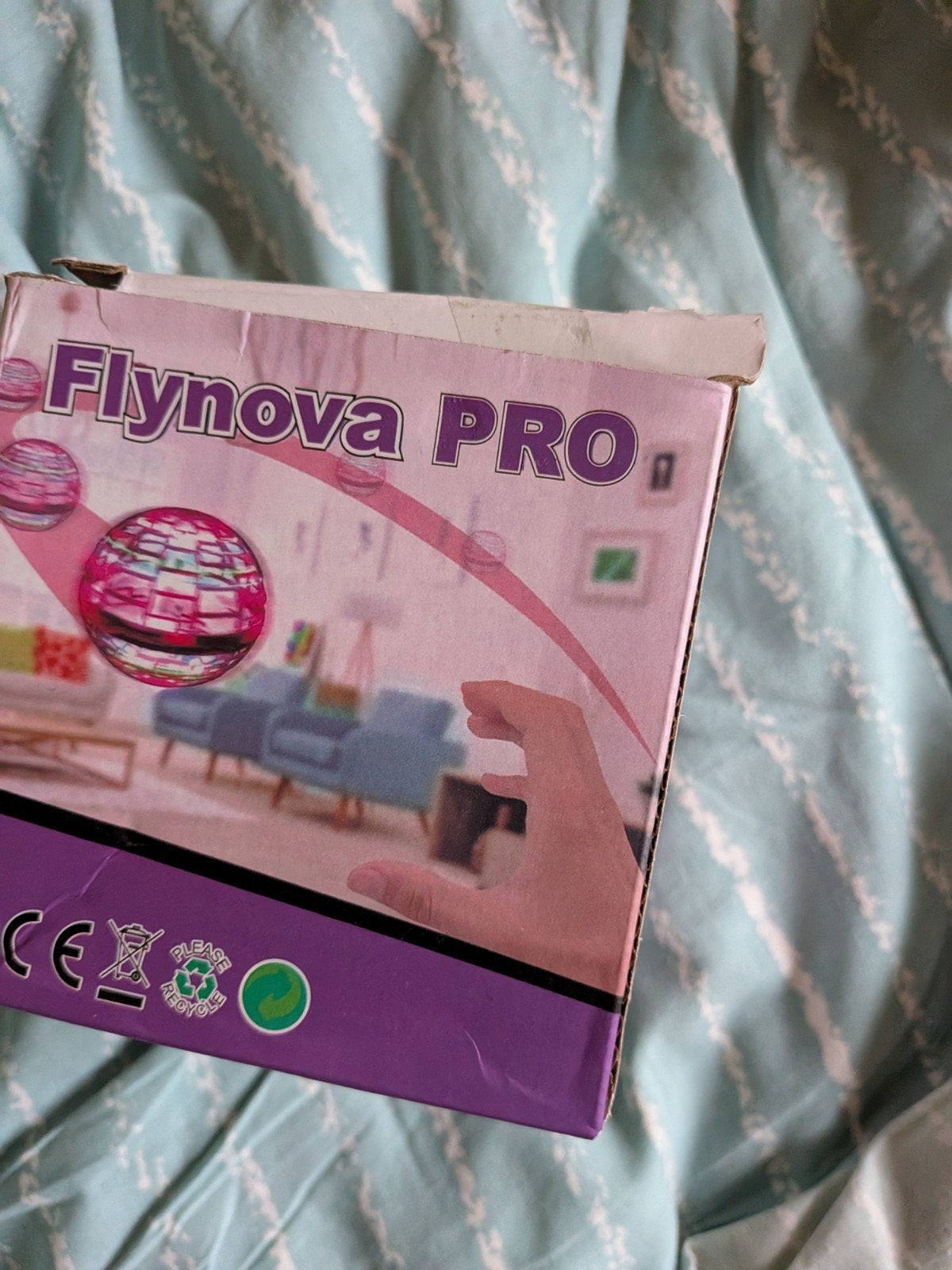 Flynova Pro Vliegende Spinner met RGB Verlichting, Ophalen of Verzenden, Zo goed als nieuw, Jongen of Meisje