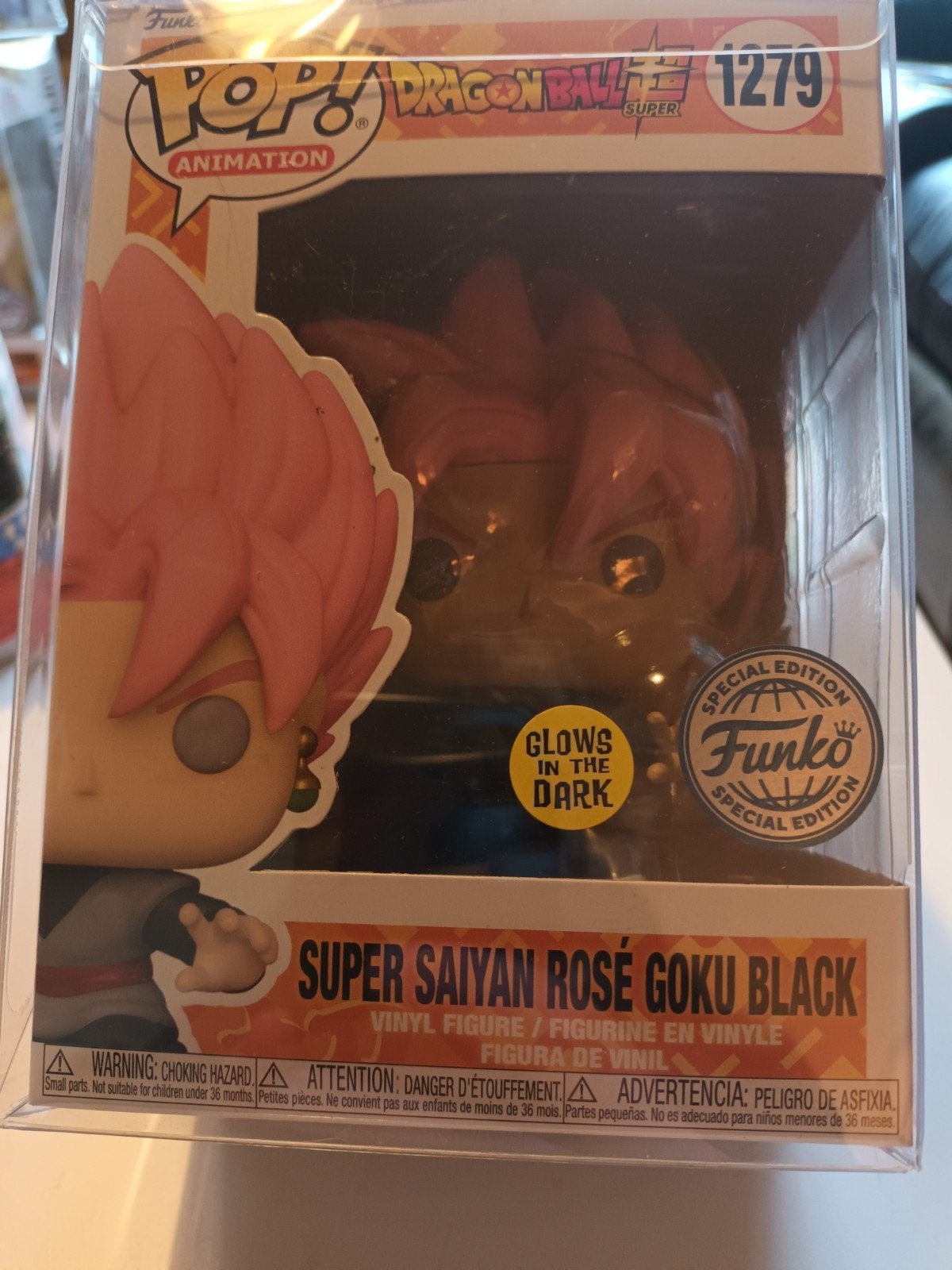 Funko Pop! Dragon Ball Super Super Saiyan Rosé Goku Black, Ophalen of Verzenden, Nieuw