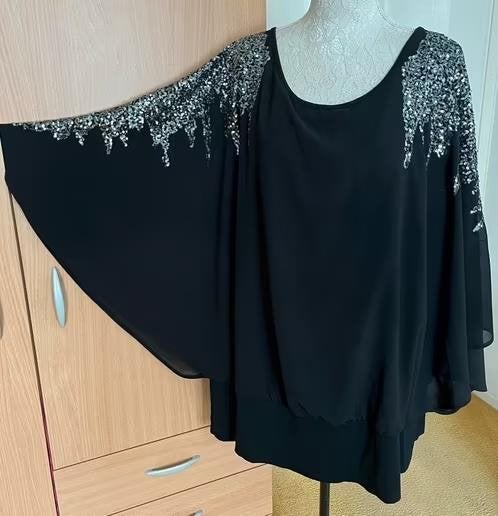 Pronto tuniek maat 54[v], Ophalen of Verzenden, Zo goed als nieuw, Maat 46/48 (XL) of groter, Zwart