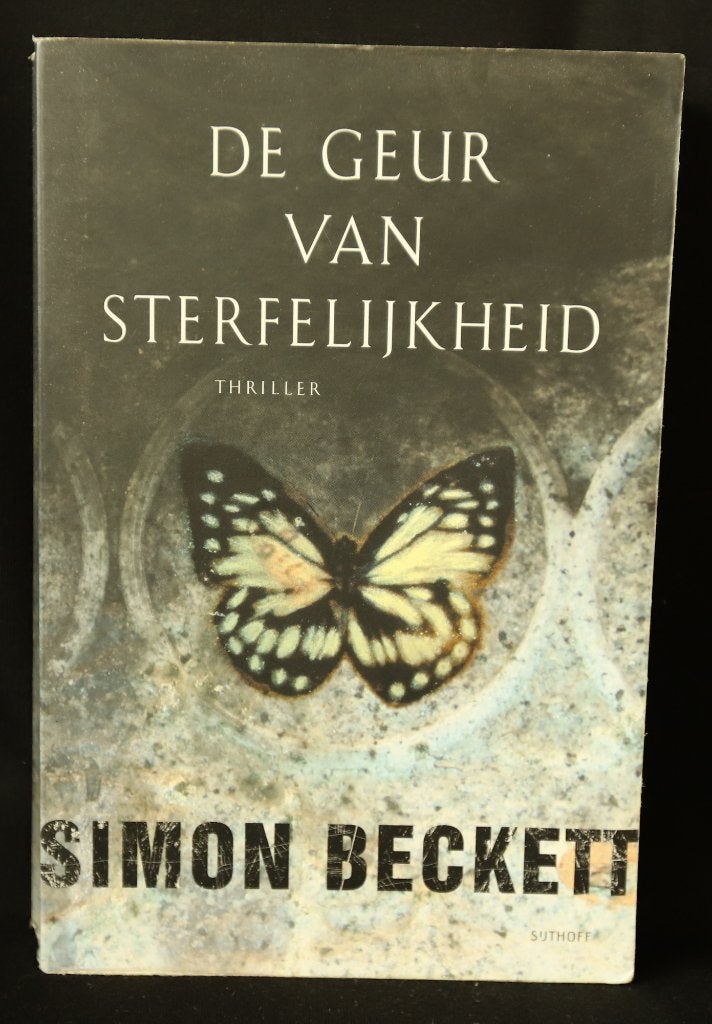 Simon Beckett De geur van sterfelijkheid., Ophalen of Verzenden, Gelezen, Simon Beckett