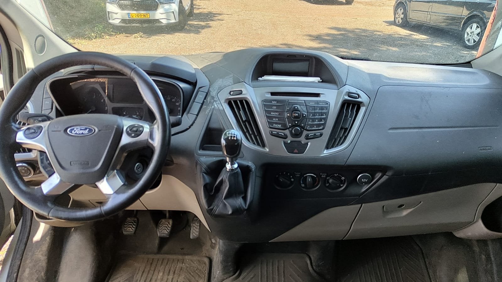 Ford Transit Custom 290 2.0TDCI *Motor Defect* 5-Persoons Du, Auto's, Voorwielaandrijving, Stof, 1995 cc, 4 cilinders