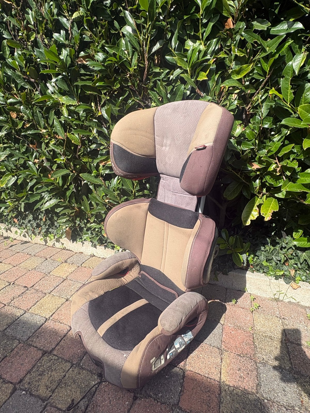 Jane Autostoel 15-36 kg - Bruin/Beige, Kinderen en Baby's, Ophalen, 15 t/m 36 kg, Zijbescherming, Gebruikt