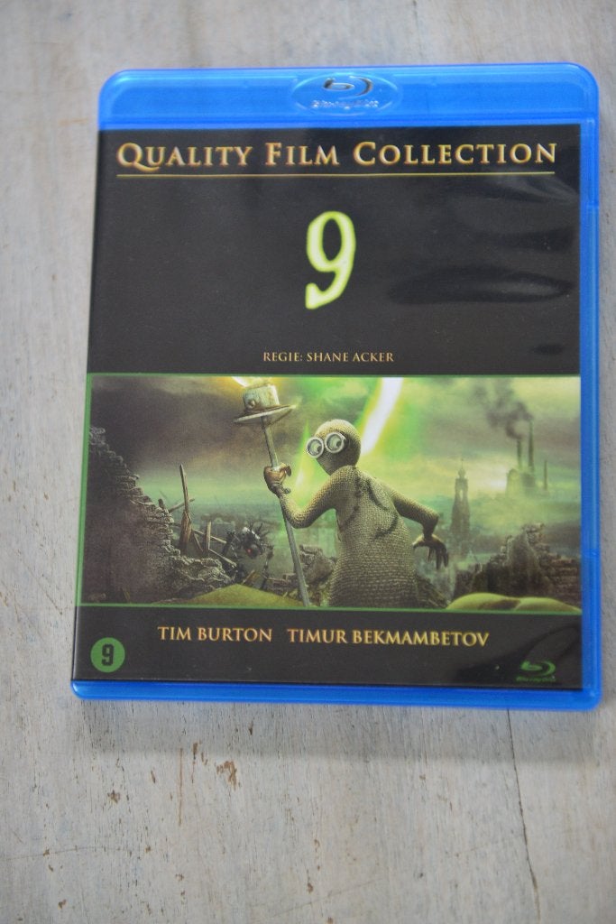 BLUE RAY = 9 = REGIE SHANE ACKER oa met Tim Burton, Inclusief extra's, Verzenden, Nederlands, Film