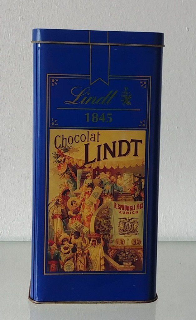 lindt Chocolat jubileum blik, volgnr 16, Verzamelen, Ophalen of Verzenden, Gebruikt, Overige, Overige merken