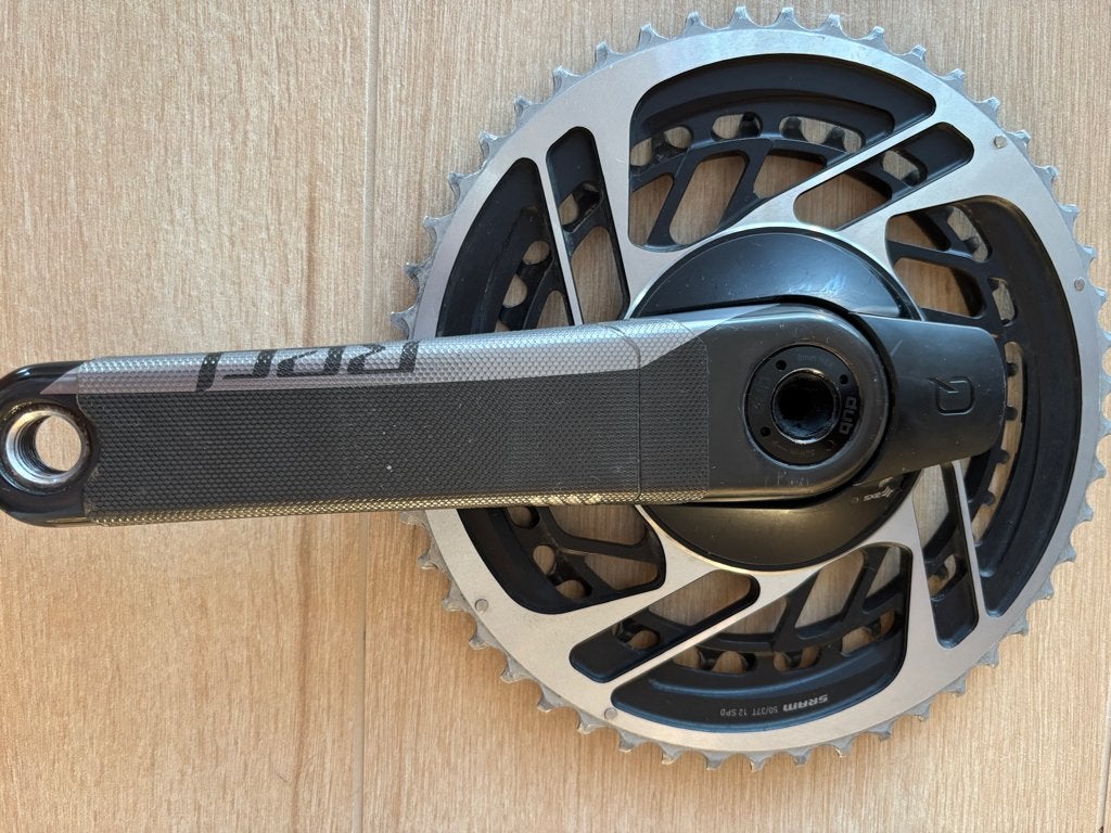 SRAM AXS crank 50-37 powermeter 172,5mm, Ophalen of Verzenden, Gebruikt, Racefiets, Crankstel of Pedalen