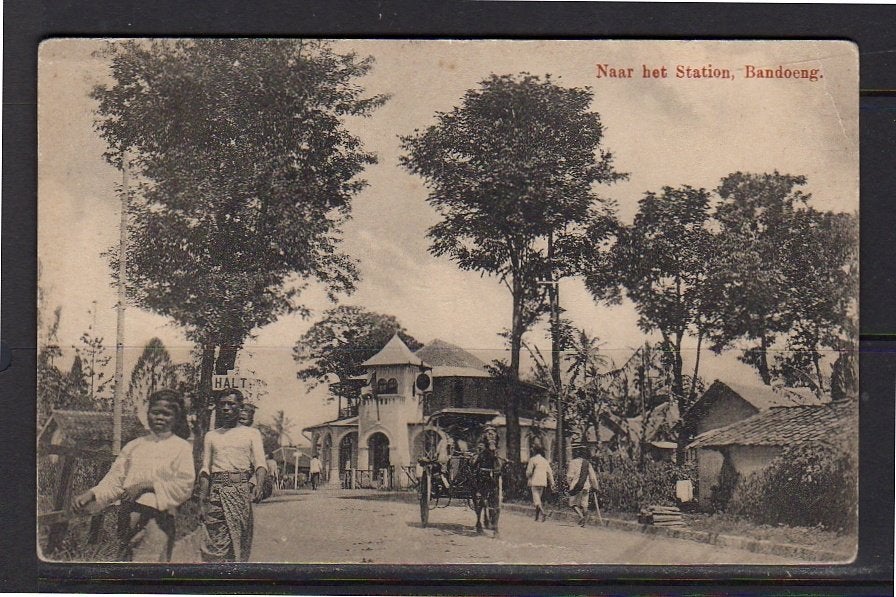 Netherlands Indies Station of Bandoeng  1900 (4-16), Ophalen, Voor 1920, Buiten Europa