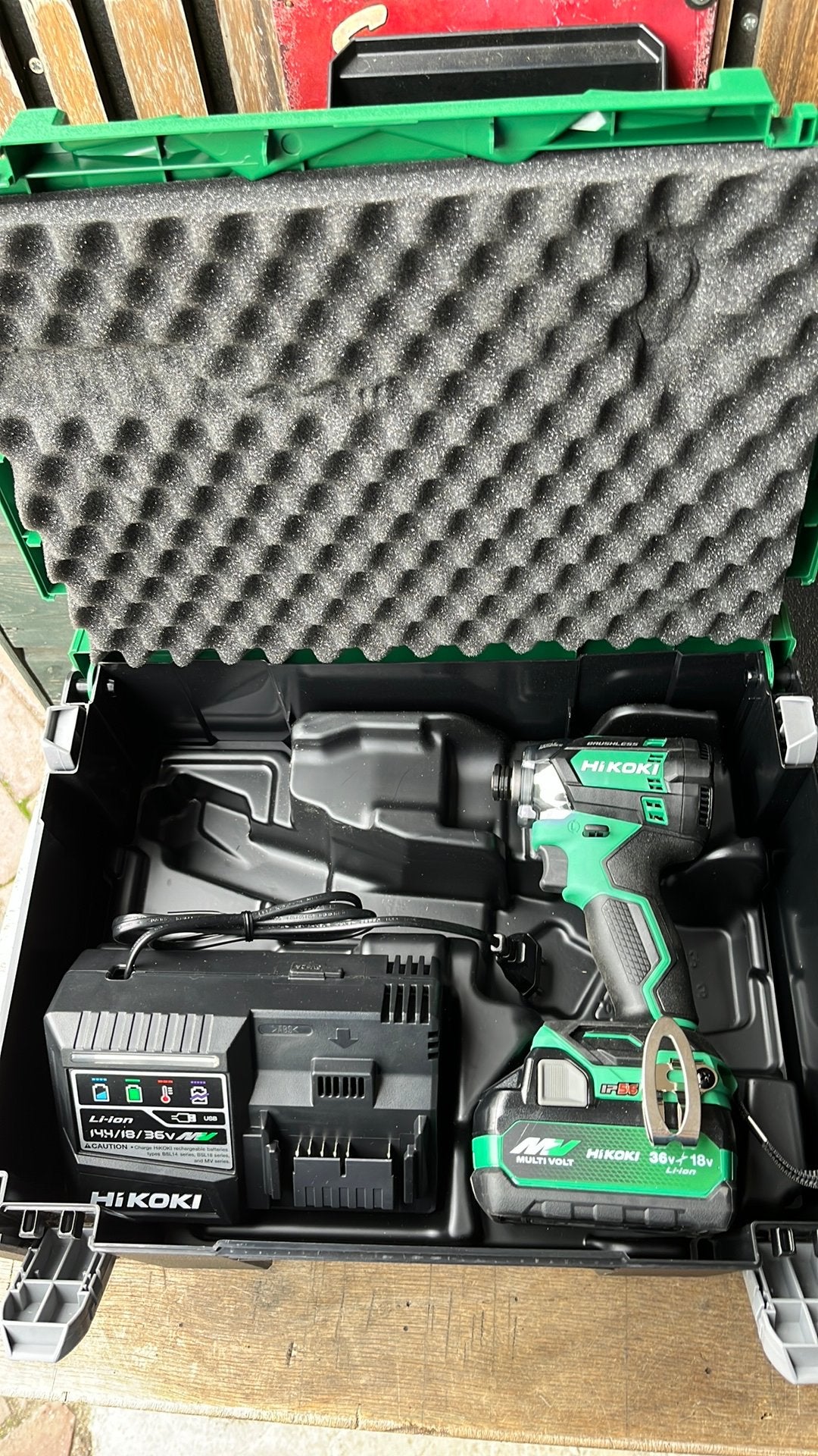 Hikoki WH 18 DC slagschroevendraaier, Ophalen of Verzenden, Nieuw, Boor- en Schroefmachine, Variabele snelheid
