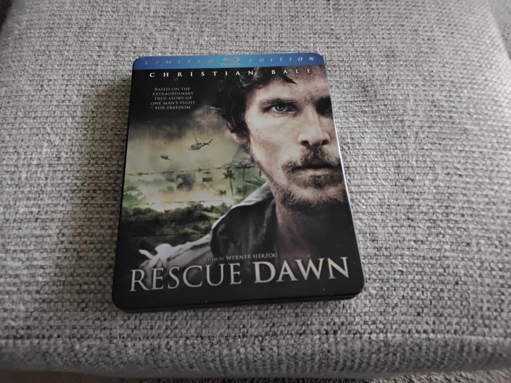 Blu-ray rescue dawn in steelbox, Ophalen of Verzenden