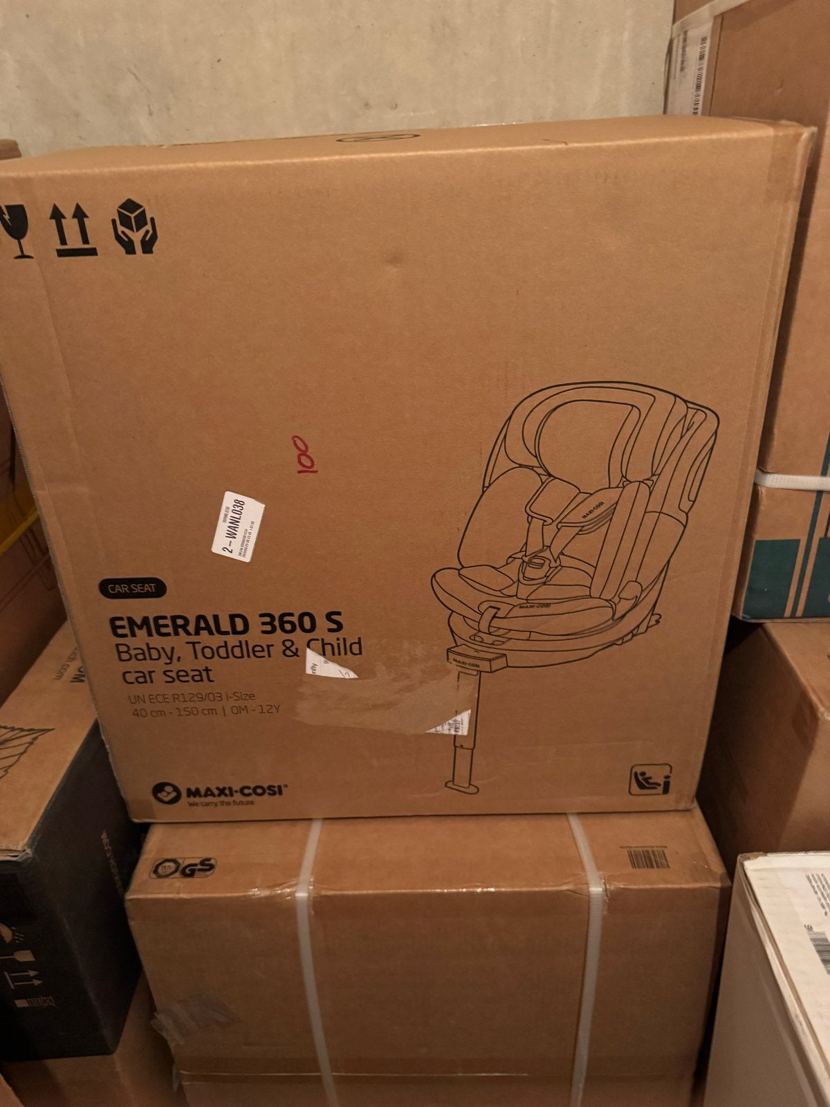 Maxi-Cosi Emerald 360 S Autostoel - Nieuw in doos, Ophalen of Verzenden, Nieuw, Maxi-Cosi