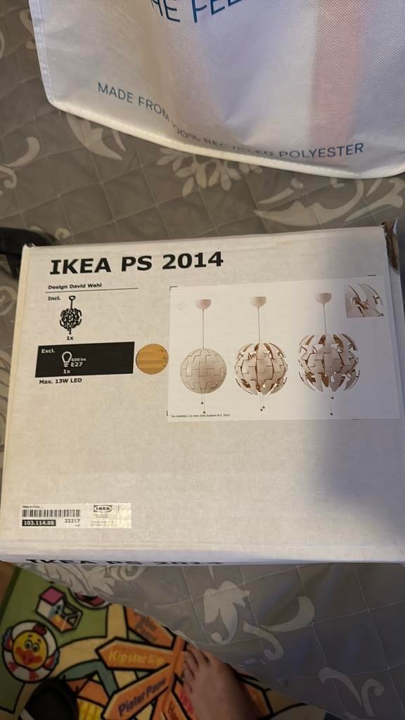 Ikea ps 2014 lamp, Huis en Inrichting, Lampen | Spots, Ophalen of Verzenden, Zo goed als nieuw, Metaal of Aluminium