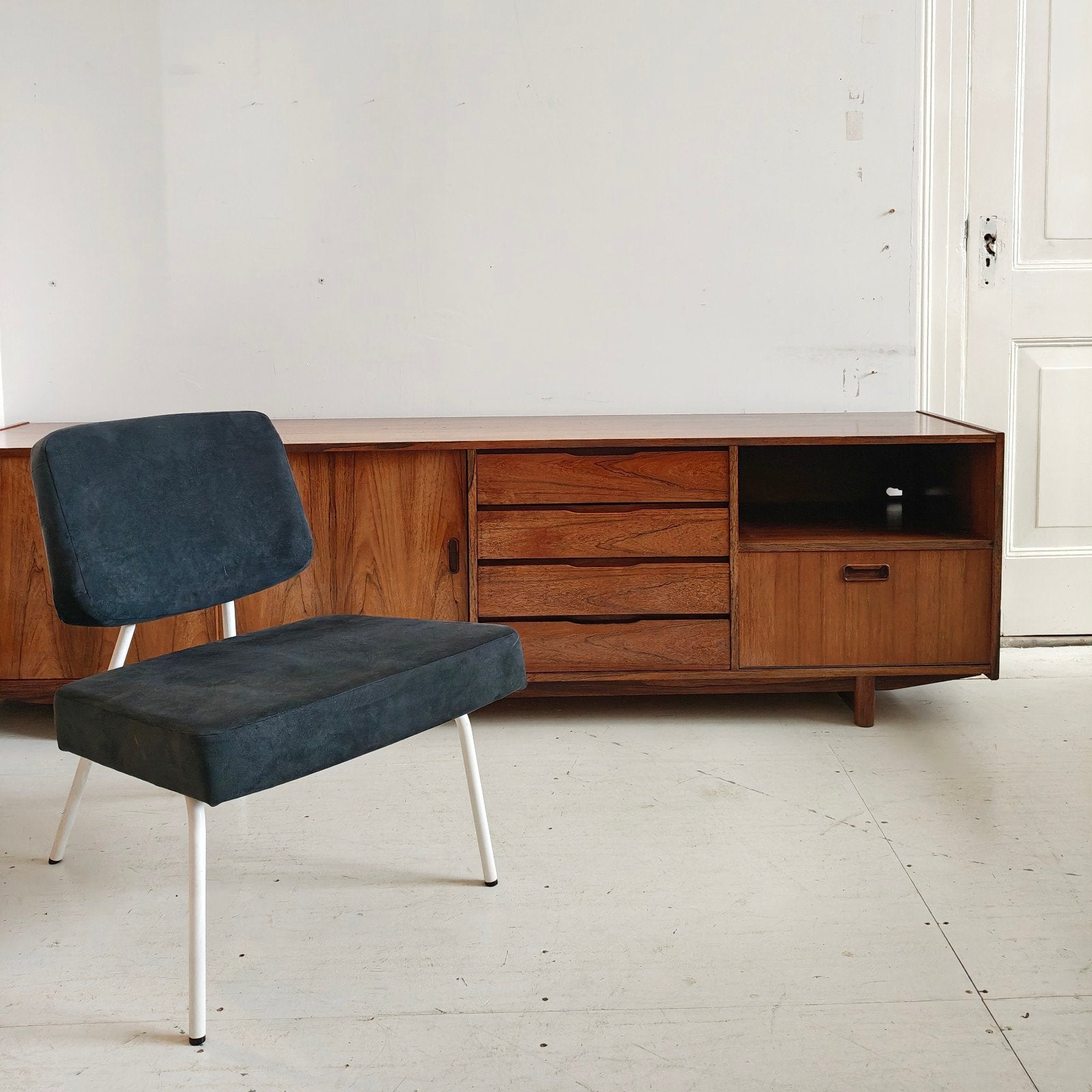 Vintage fauteuil, Huis en Inrichting, Gebruikt, Vintage, 75 tot 100 cm, Hoofdstraat 70 Terborg