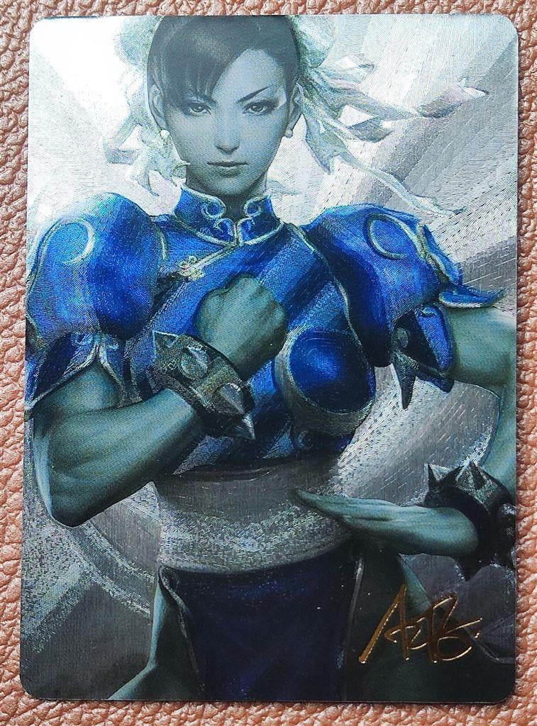 STREET FIGHTER 6 CHUN LI Artgerm acg trading Card, Ophalen of Verzenden, Kuifje, Nieuw, Beeldje of Figuurtje