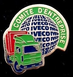 Iveco- Comite d'Enterprice pin, Verzenden, Nieuw, Transport, Speldje of Pin