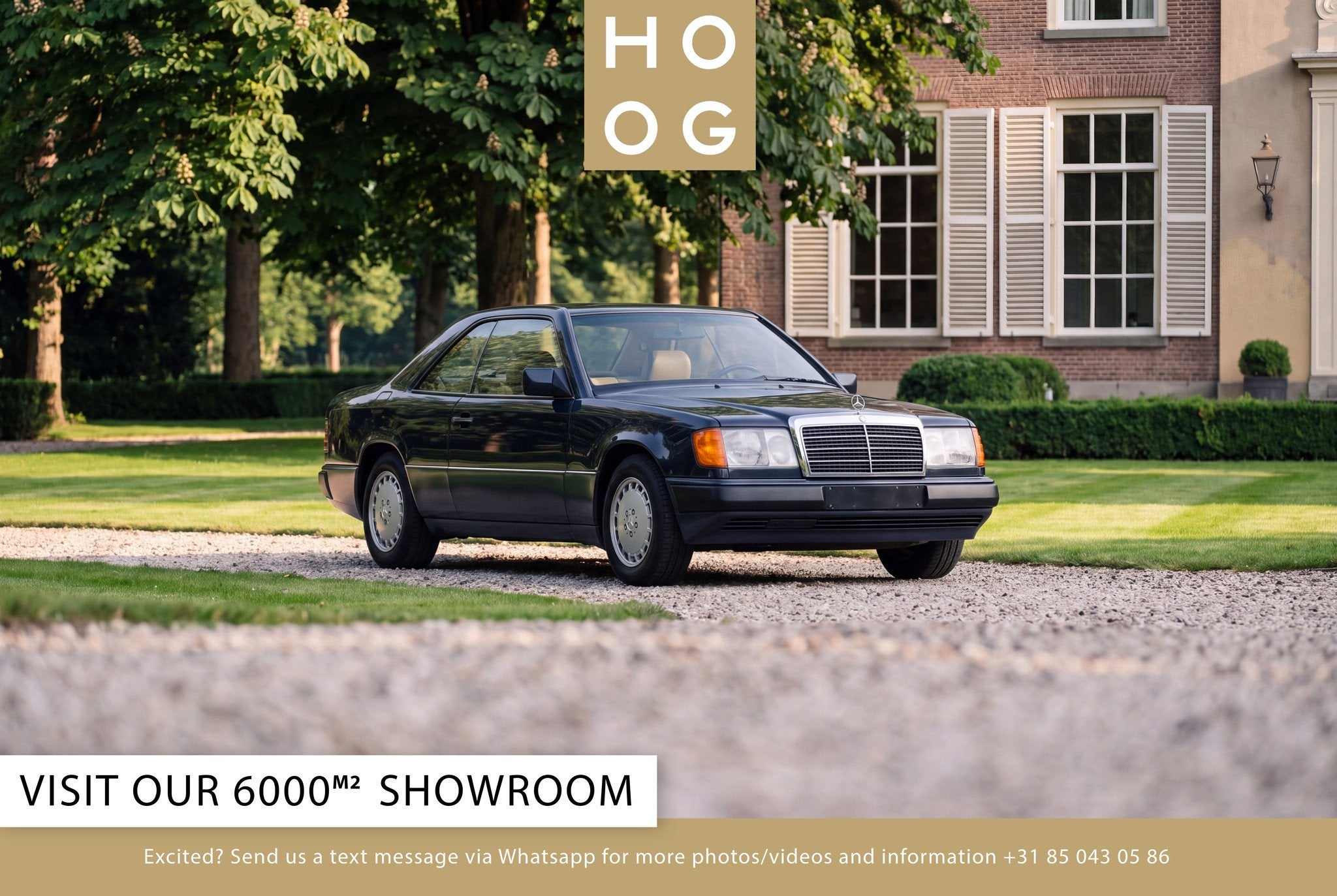 Mercedes-Benz E-Klasse 230 CE W124 - NO RESERVE VEILING, Auto's, Lederen bekleding, Gebruikt, Overige kleuren, 4 stoelen