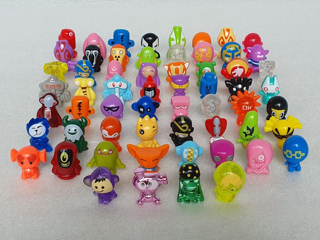 Lot van 60 Gogo's Crazy Bones (1), Ophalen of Verzenden