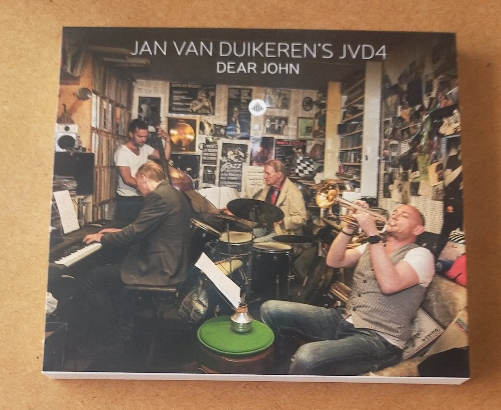 Jan van Duikeren's JVD4 - Dear John CD Benjamin Herman 2016, Ophalen of Verzenden, Zo goed als nieuw, Jazz