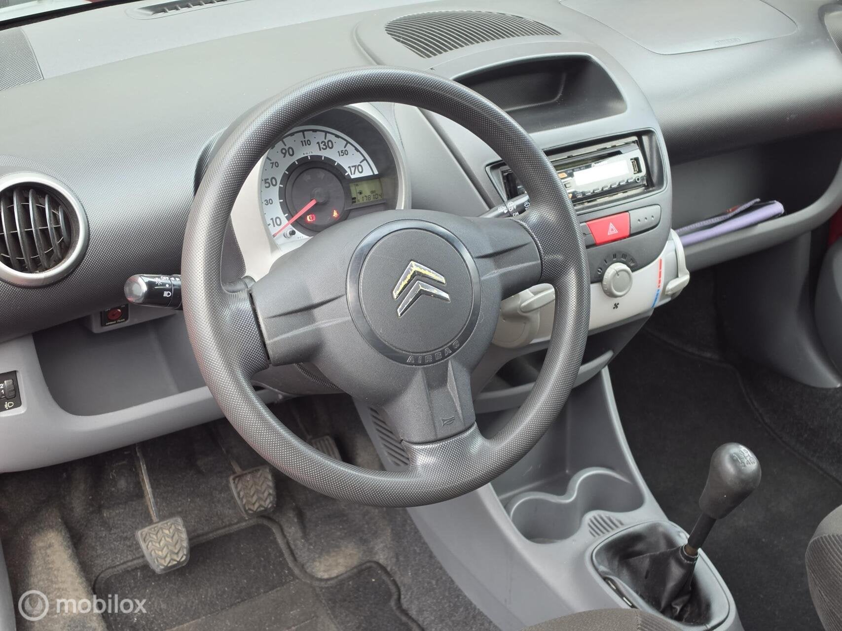 CITROËN C1 1.0 12V ELEK.RAMEN APK 9-2027 CV STUURBEKR LM-VE, Voorwielaandrijving, Gebruikt, 765 kg, 4 stoelen