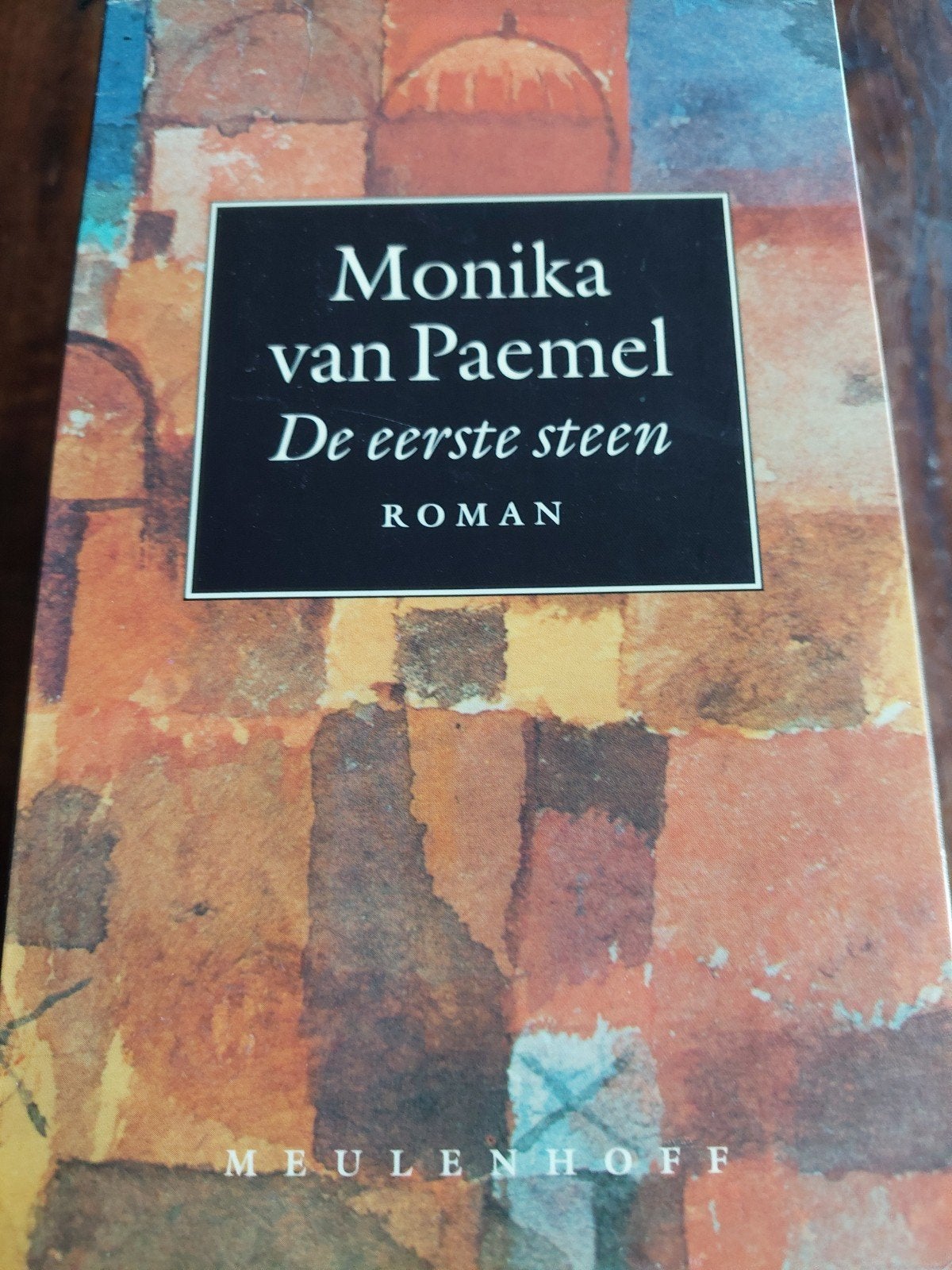 Monika van Paemel - De eerste steen, Ophalen of Verzenden, Gelezen, Monika van Paemel, België