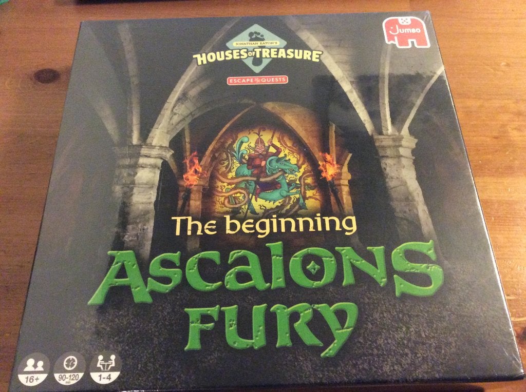 Houses of Treasure The beginning: Ascalon's Fury. Nieuw. 16+, Een of twee spelers, Ophalen of Verzenden, Nieuw, Jumbo