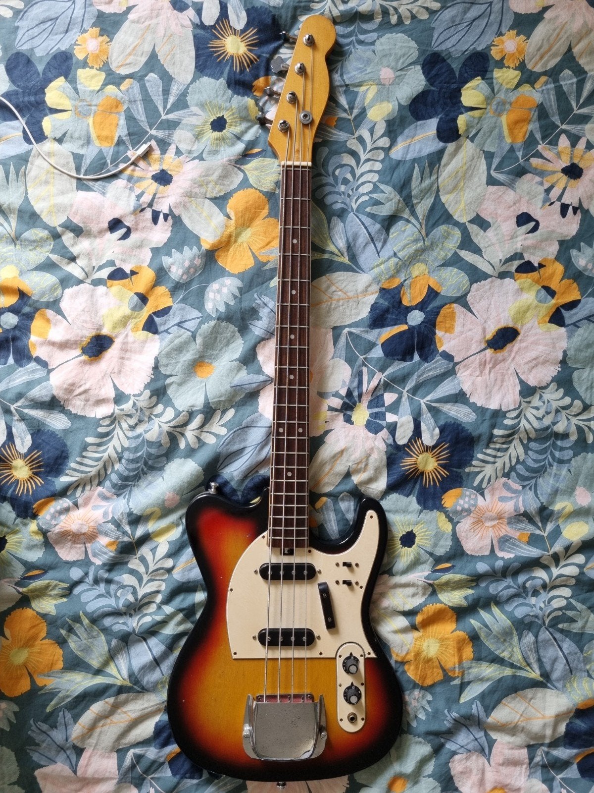 70s Zenta telecaster bass Japan, Muziek en Instrumenten, Ophalen, Gebruikt, Elektrisch