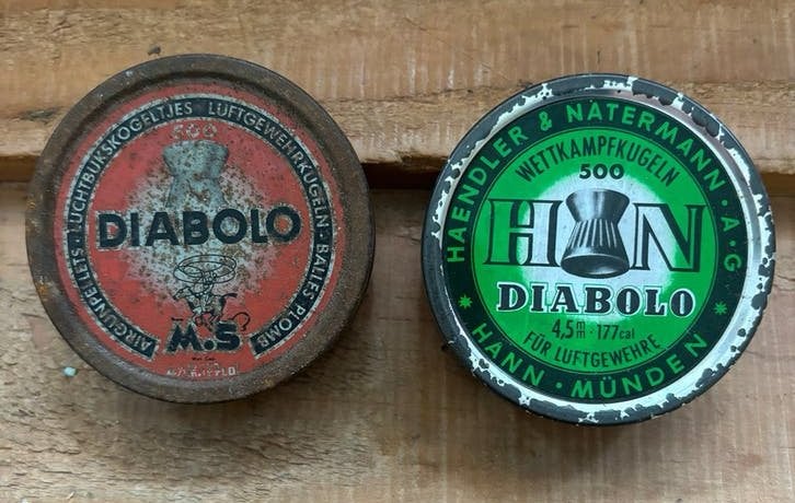 Diabolo kogel blikjes, Ophalen of Verzenden, Gebruikt, Overige