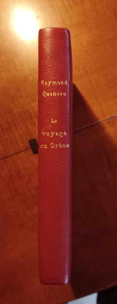 Raymond Queneau - Voyage en Grèce, Ophalen of Verzenden, Zo goed als nieuw