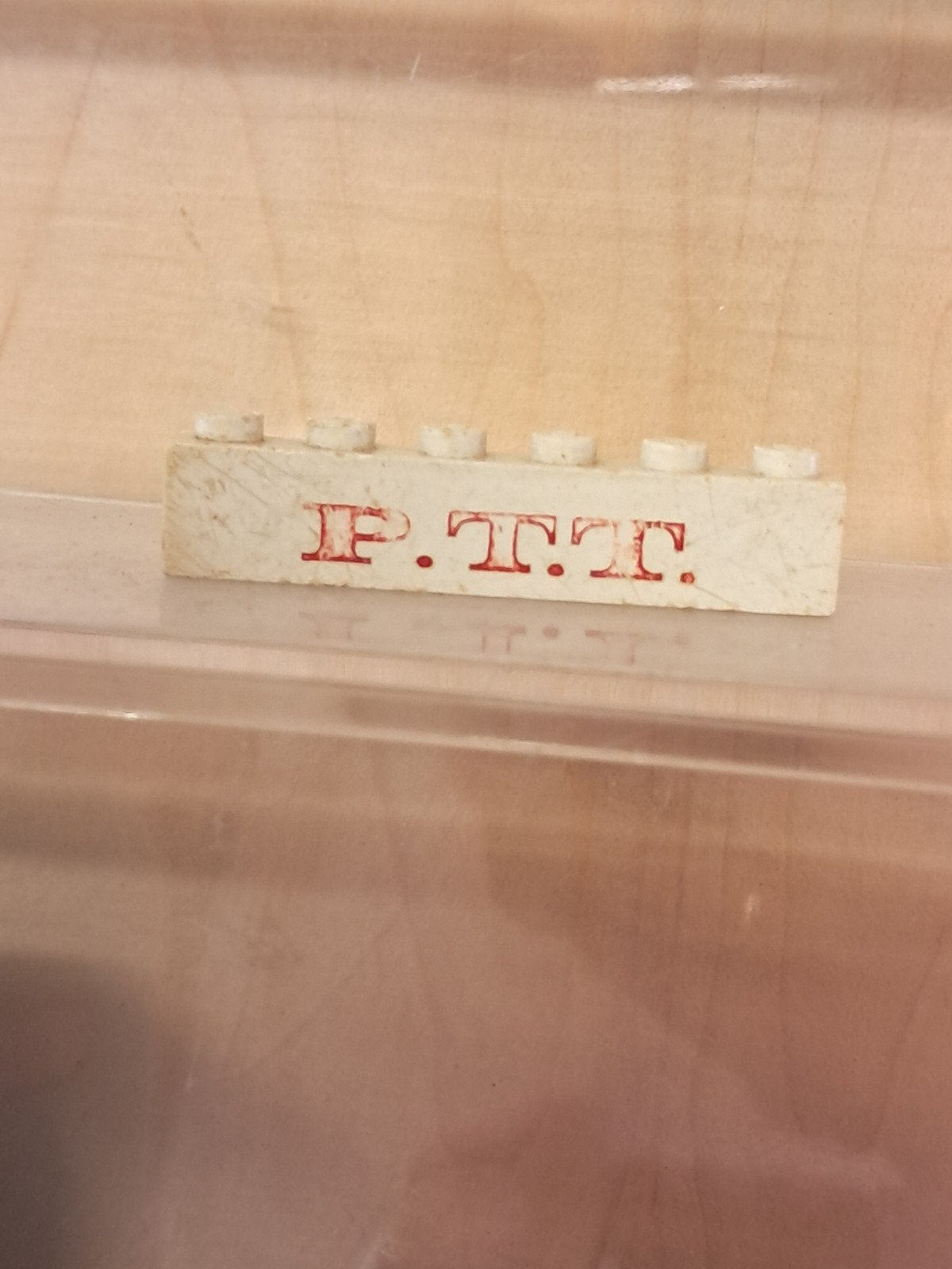 lego ptt steen, Ophalen