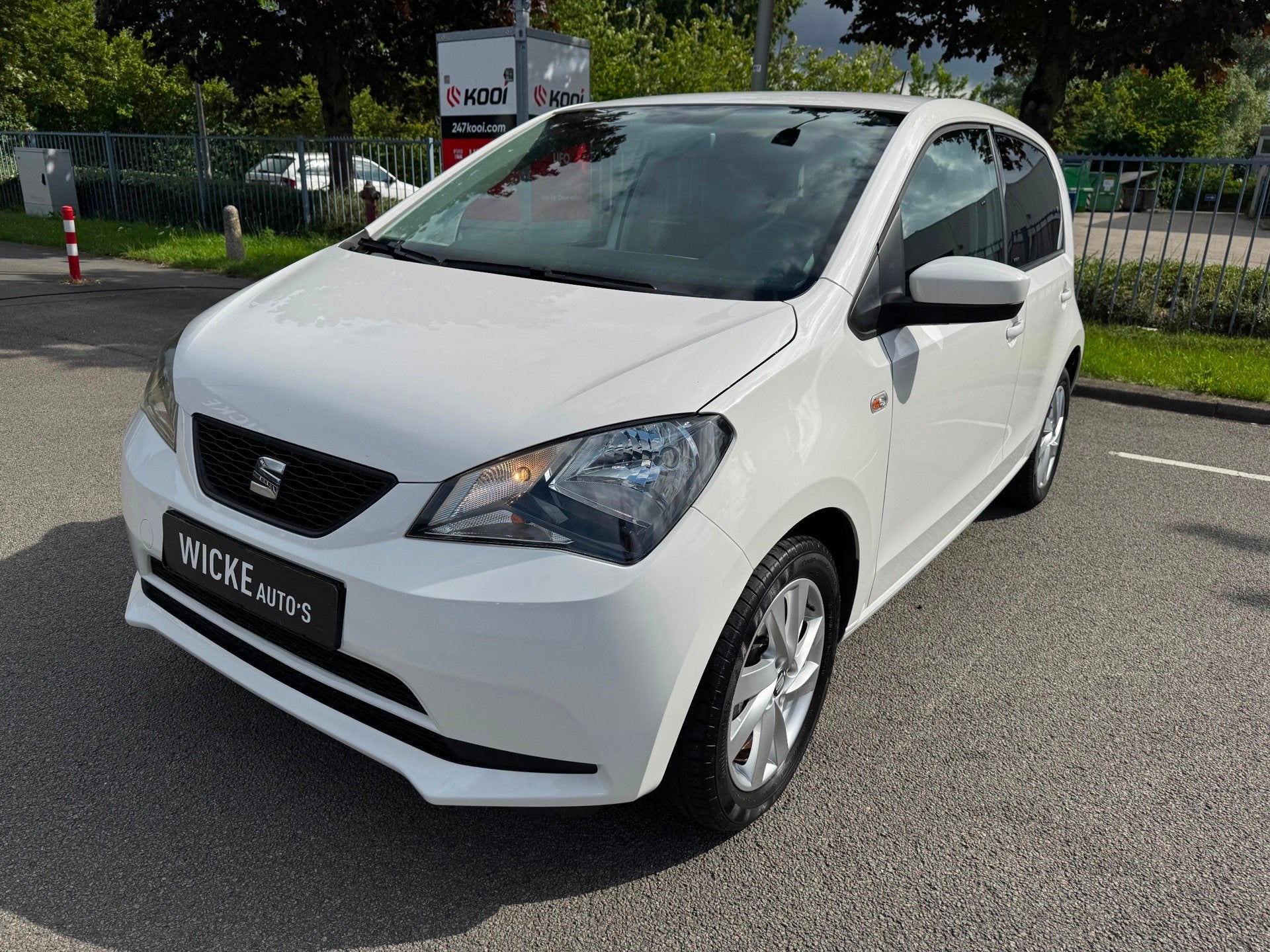 Seat Mii 1.0 Airco Navigatie 5 deurs Stoeverwarming i Tech, Voorwielaandrijving, Stof, Gebruikt, 4 stoelen