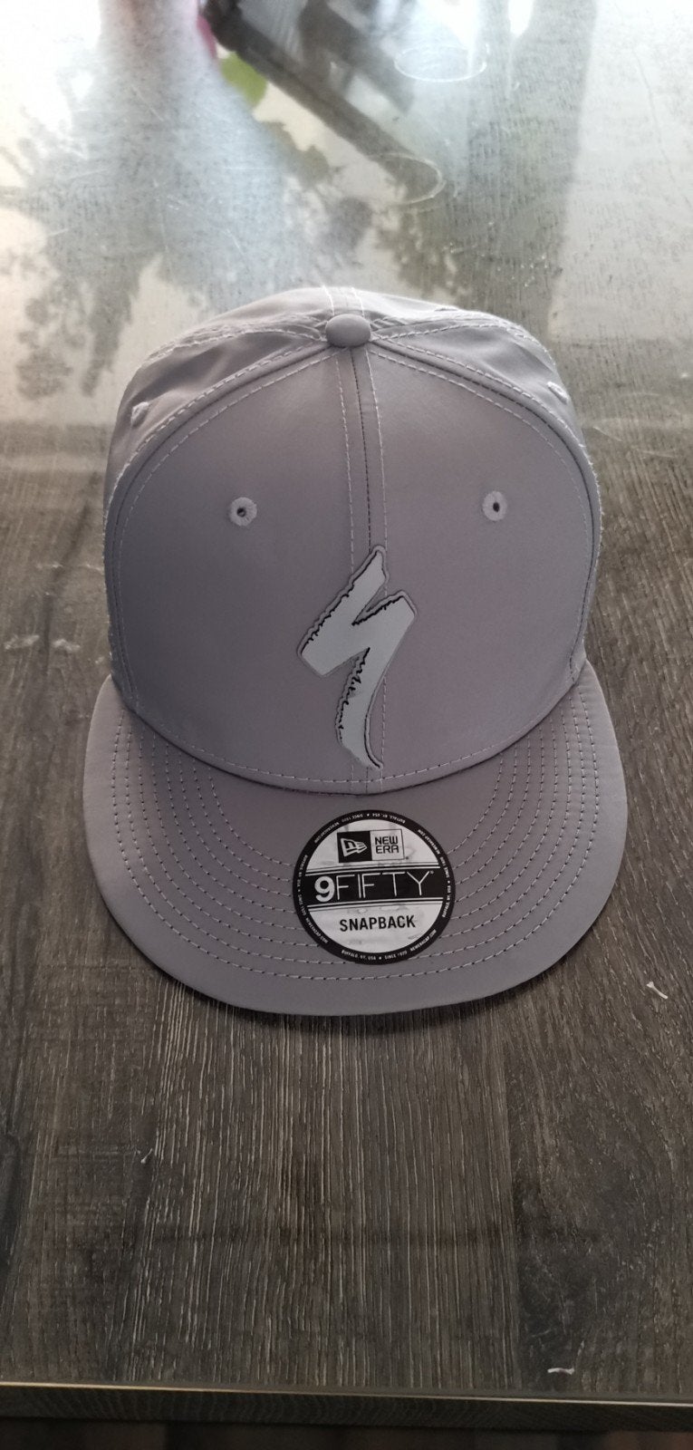 Specialized New Era 9Fifty Snapback Pet - Grijs, Nieuw, Pet, Specialized New Era, One size fits all