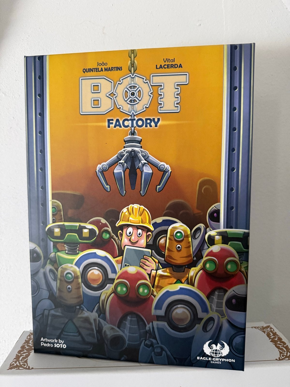 Bot Factory Bordspel - Nieuwstaat, Ophalen of Verzenden, Zo goed als nieuw