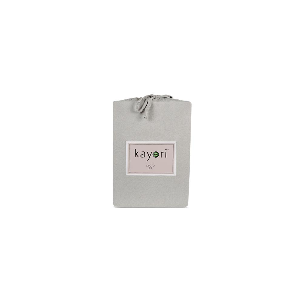 2 Kayori split-hoeslakens Jersey 180/200, Ophalen, Overige kleuren, Hoeslaken of Sloop, Nieuw