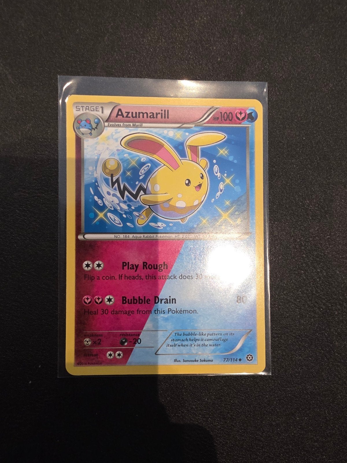 Azumarill 77/114, Ophalen of Verzenden, Zo goed als nieuw