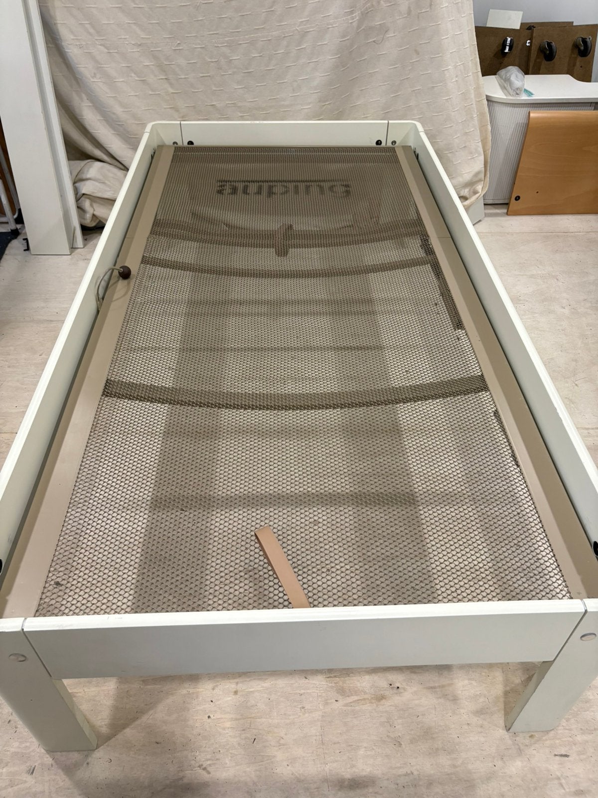 Te koop brede Senioren 1 persoons Auping Aurone 100x200, Ophalen, Zo goed als nieuw, Eenpersoons