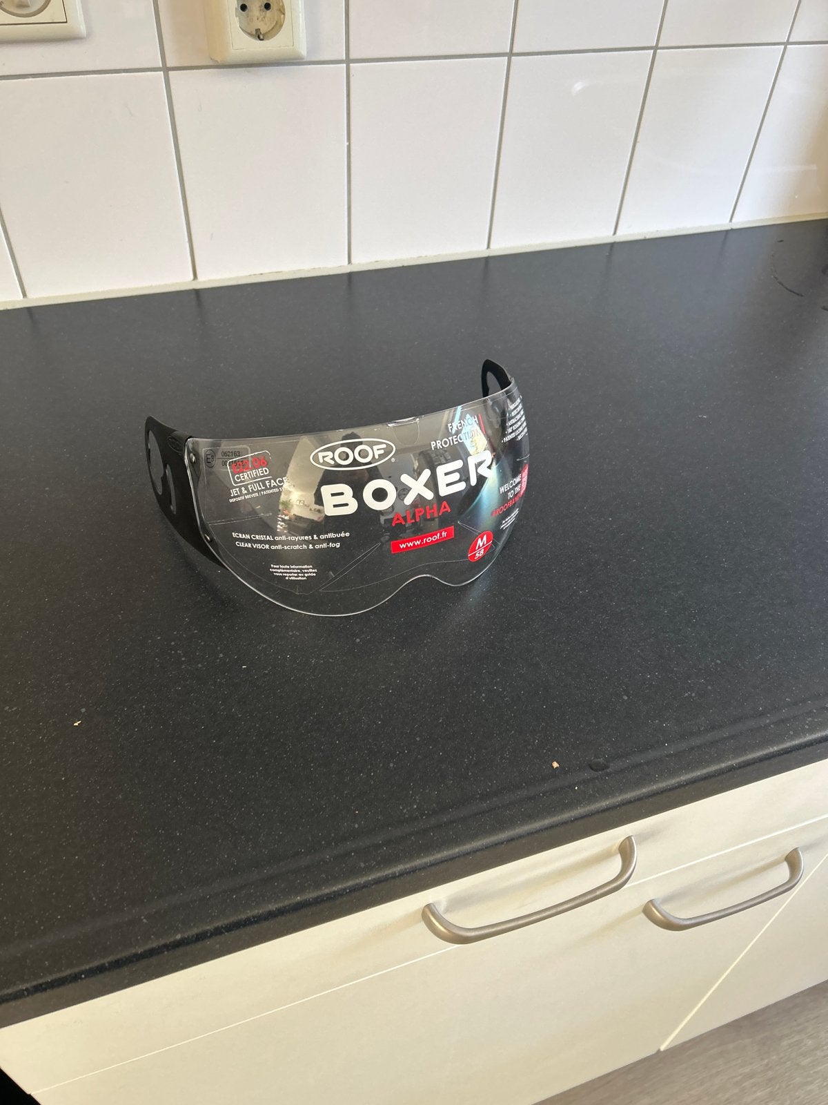 ROOF Boxer Alpha Vizier - Maat M (58), Motoren, Ophalen of Verzenden, Tweedehands, M, Overige merken