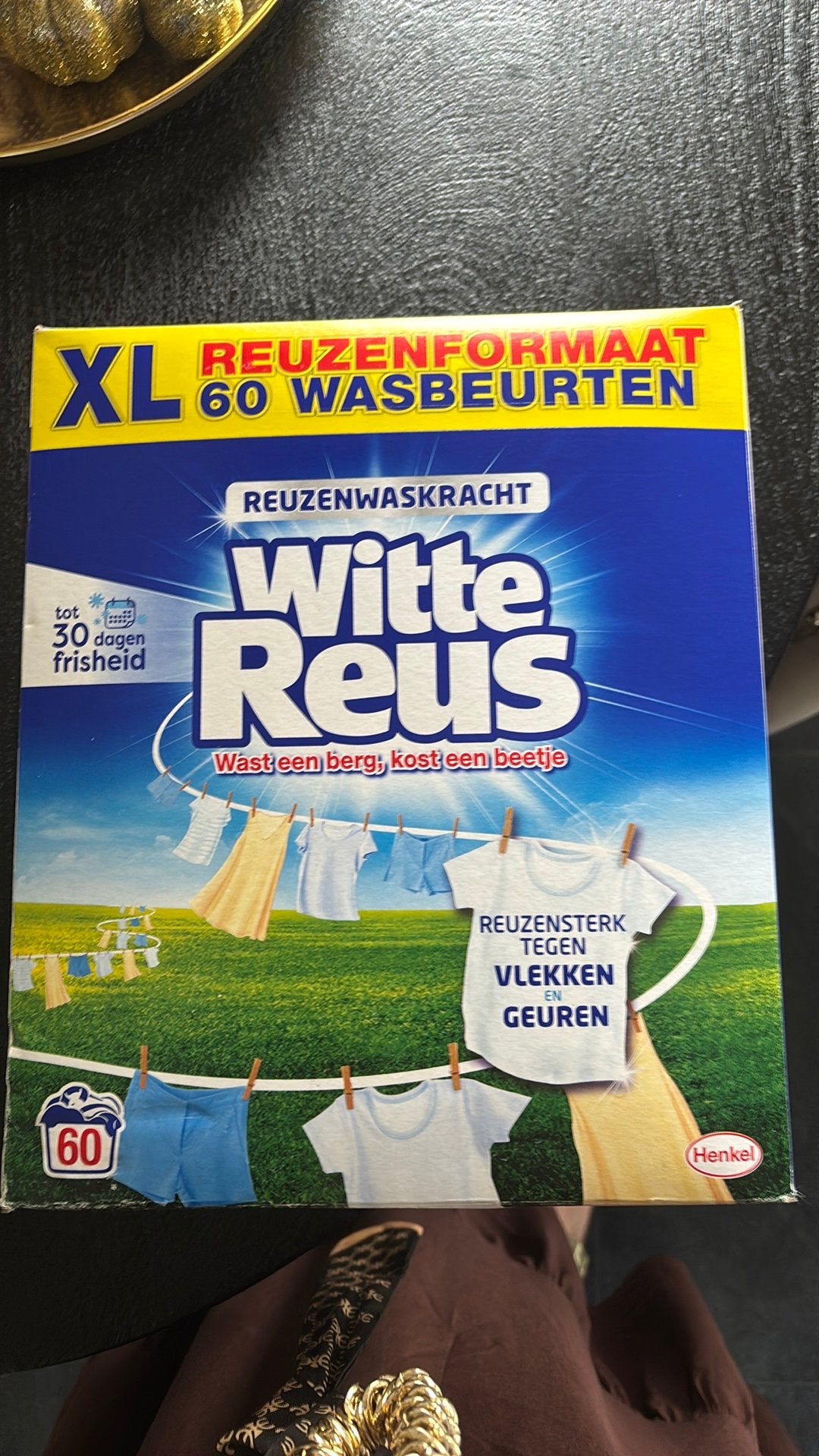 Waspoeder wittereus, Ophalen of Verzenden, Schoonmaakmiddel