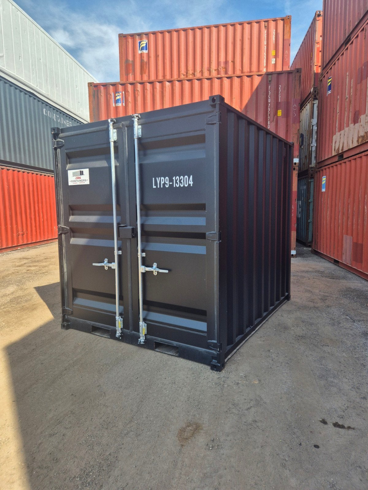 9ft opslagcontainer zeecontainer opslag zwart, Ophalen of Verzenden
