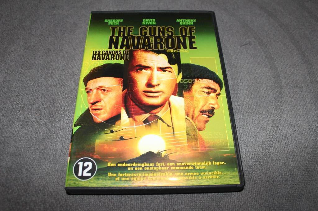 DVD The Guns of Navarone, Cd's en Dvd's, Gebruikt, Ophalen of Verzenden, 1940 tot 1960, Actie en Avontuur